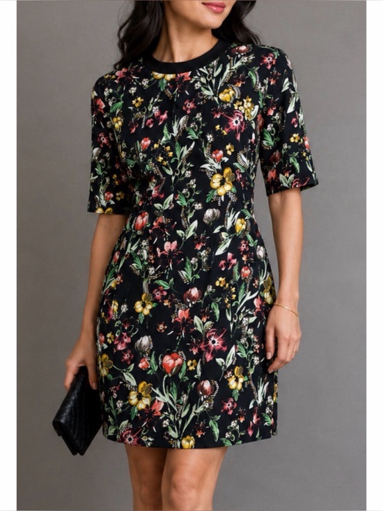 3.1 Phillip Lim Dresses & Skirts - 3.1 PHILLIP LIM • Multicolored Floral Beaded Silk Mini Dress, 4